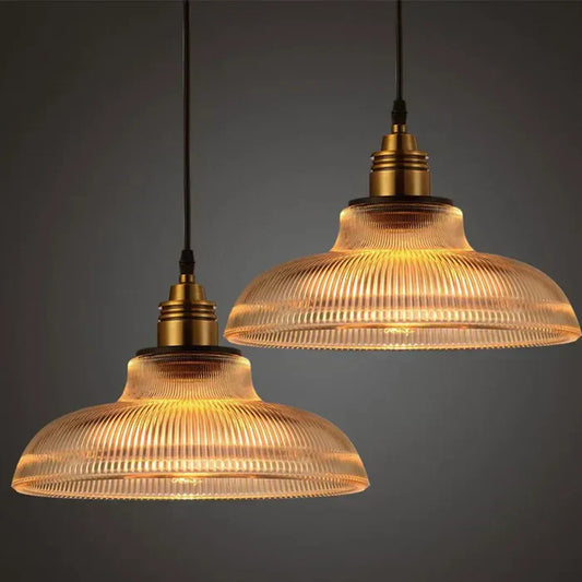 Modespire™ Suspended Glass Pendant Light – Elegant Modern Lighting for Home & Office